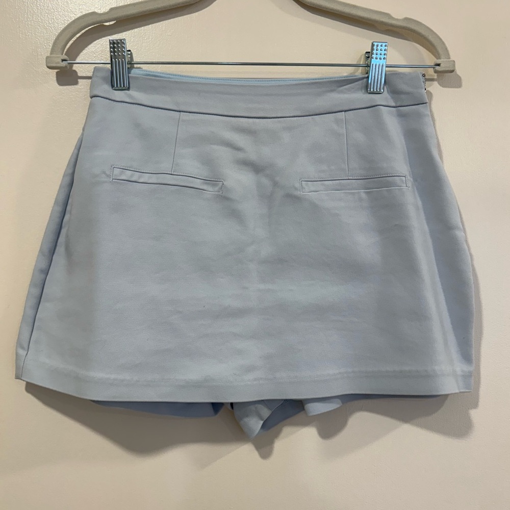 Light blue English Factory skort